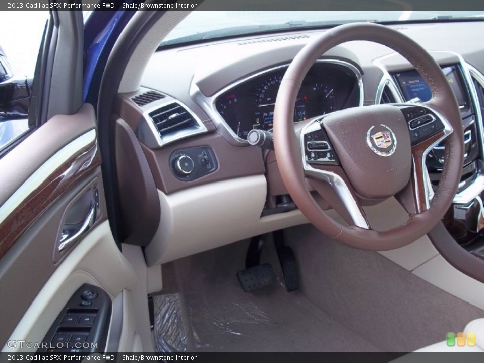 Shale/Brownstone Interior Photo for the 2013 Cadillac SRX Performance FWD #73713901