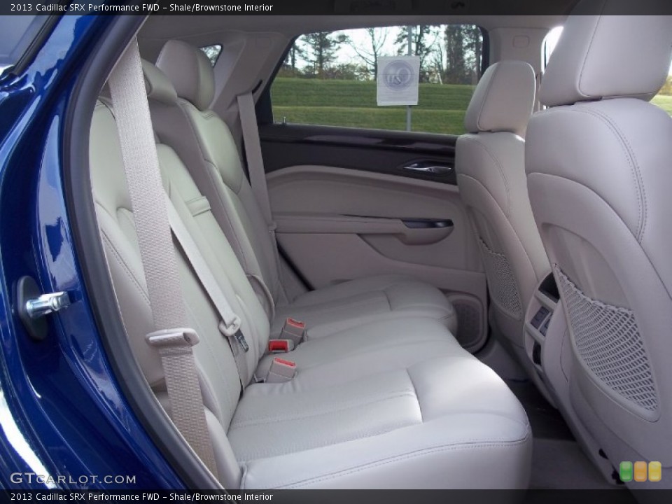 Shale/Brownstone Interior Rear Seat for the 2013 Cadillac SRX Performance FWD #73713946
