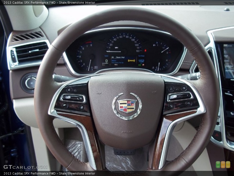 Shale/Brownstone Interior Steering Wheel for the 2013 Cadillac SRX Performance FWD #73714079