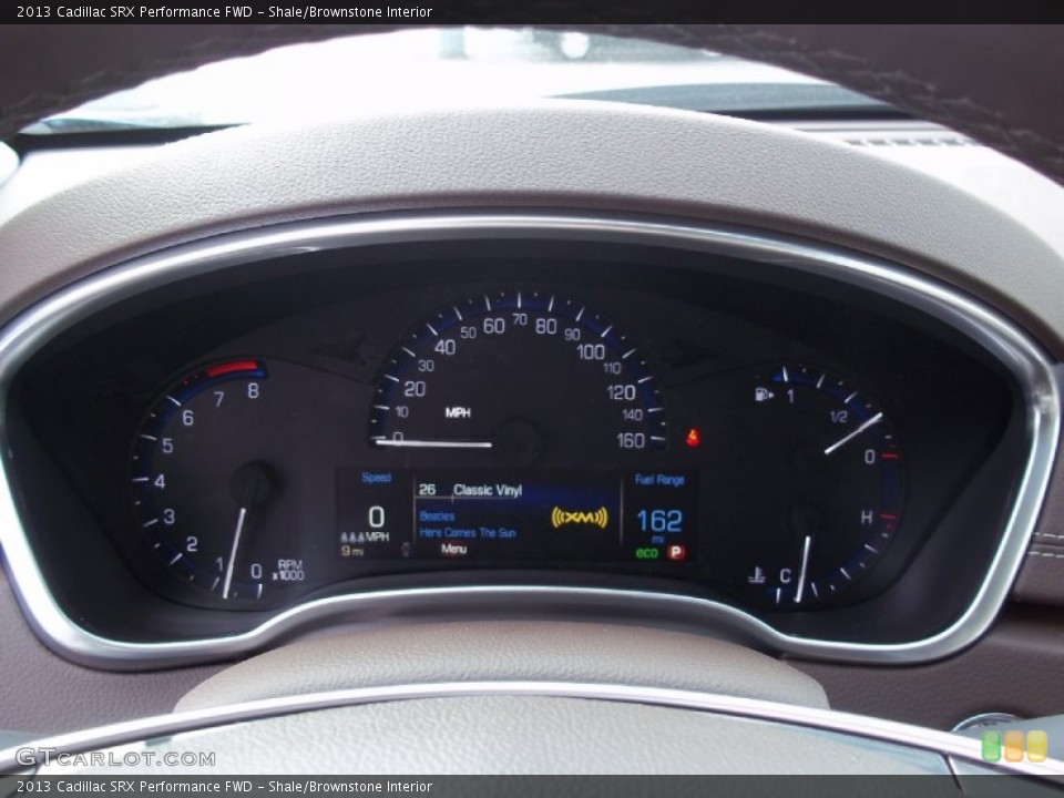 Shale/Brownstone Interior Gauges for the 2013 Cadillac SRX Performance FWD #73714101
