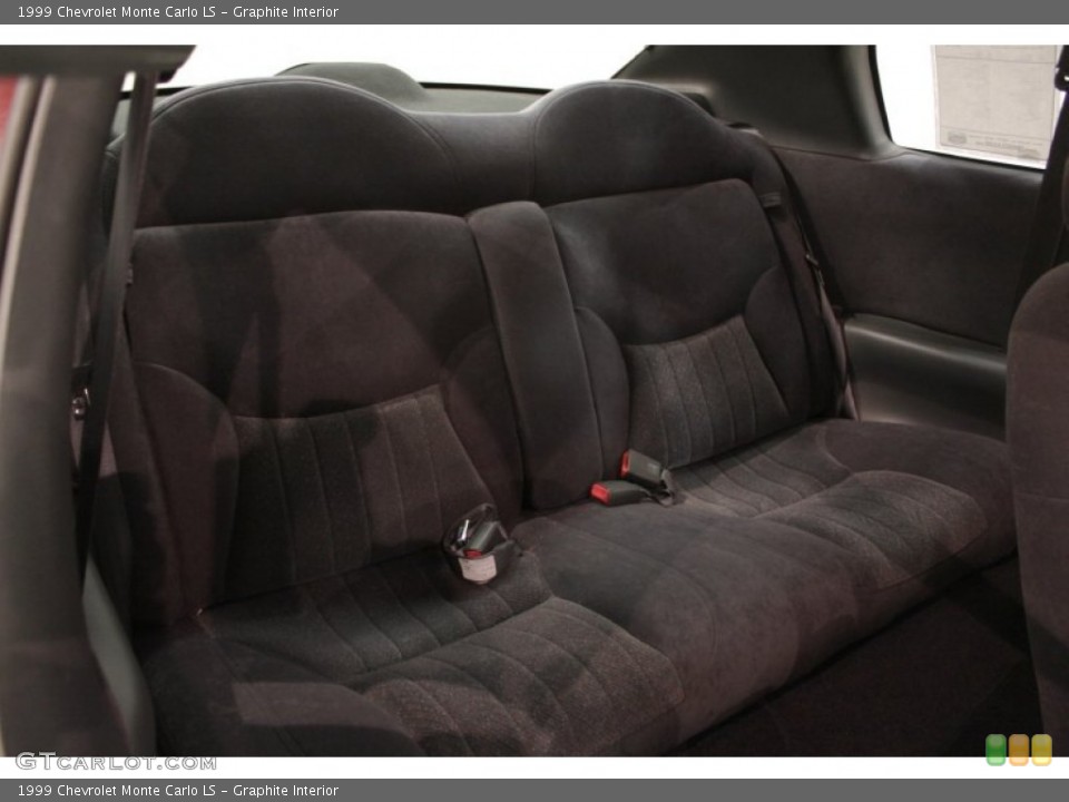 Graphite Interior Rear Seat for the 1999 Chevrolet Monte Carlo LS #73716905