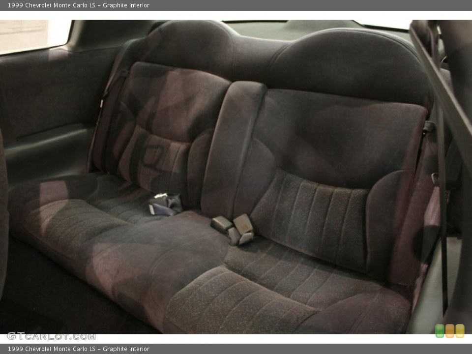 Graphite Interior Rear Seat for the 1999 Chevrolet Monte Carlo LS #73716926