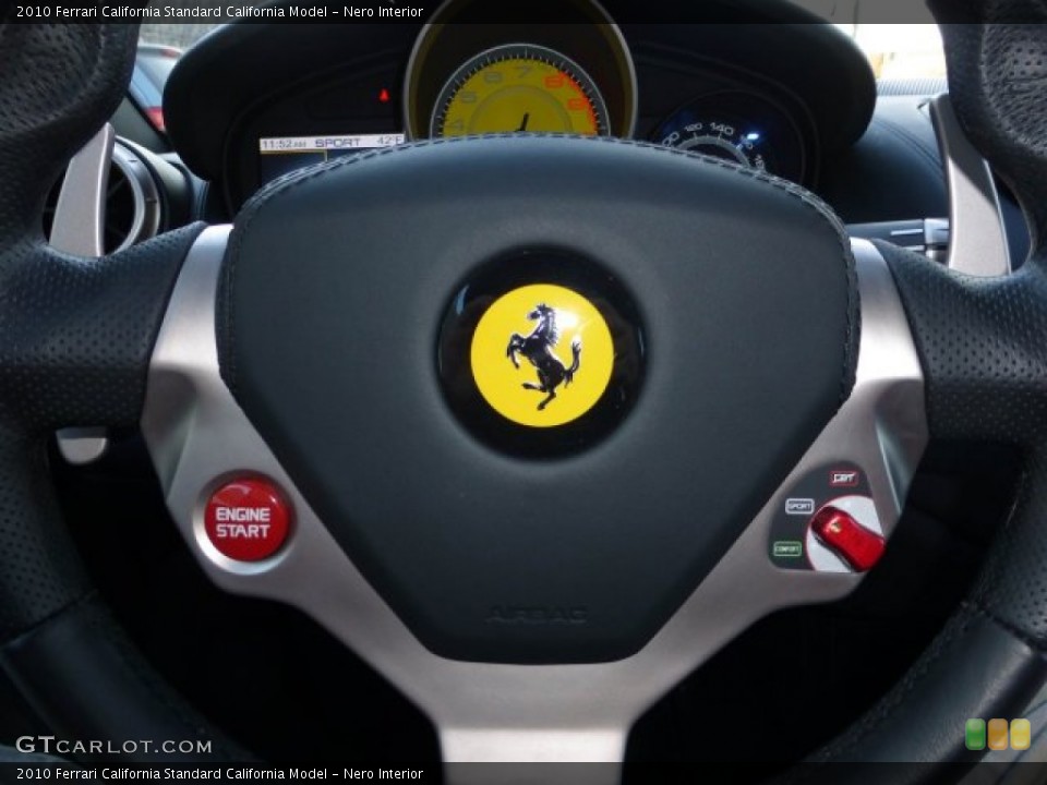 Nero Interior Controls for the 2010 Ferrari California  #73717403