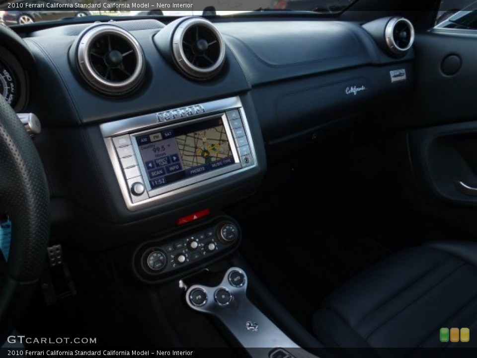 Nero Interior Navigation for the 2010 Ferrari California  #73717445