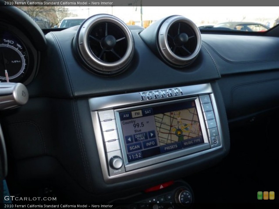 Nero Interior Navigation for the 2010 Ferrari California  #73717469