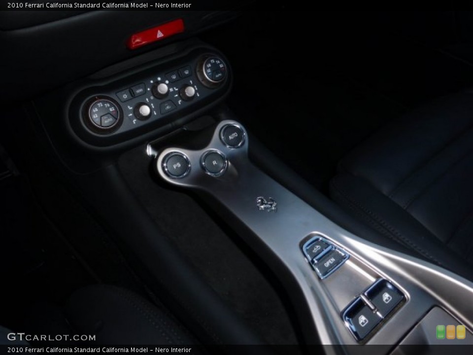 Nero Interior Controls for the 2010 Ferrari California  #73717490