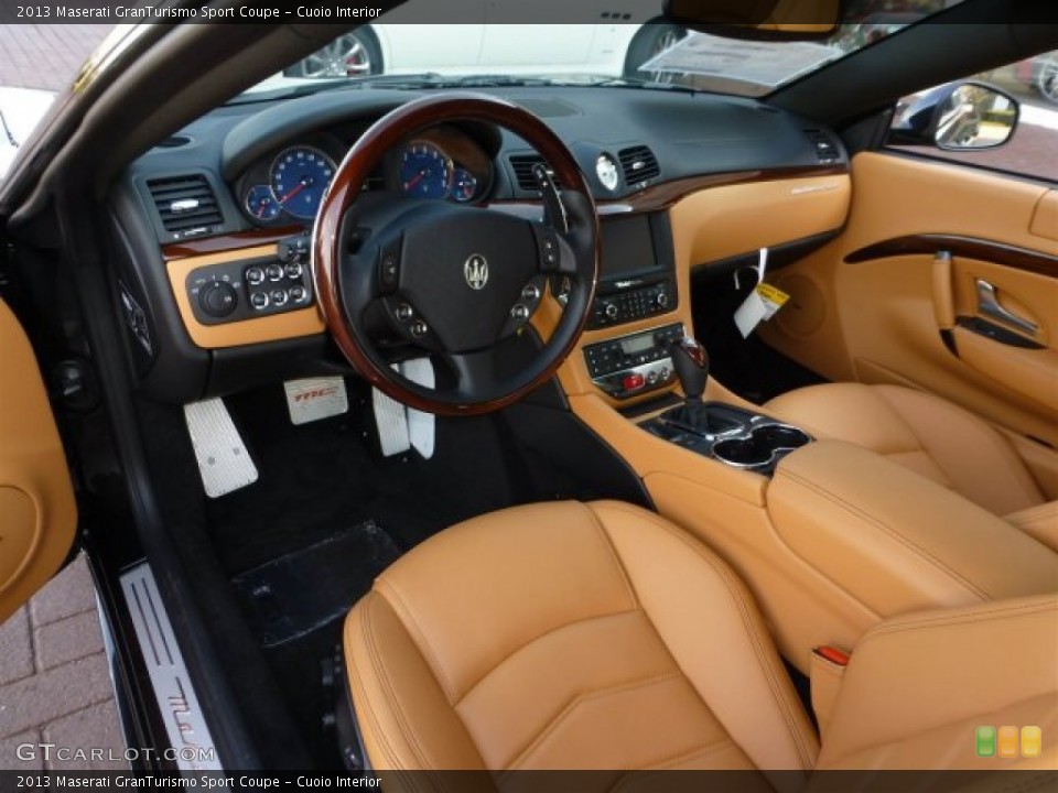 Cuoio 2013 Maserati GranTurismo Interiors