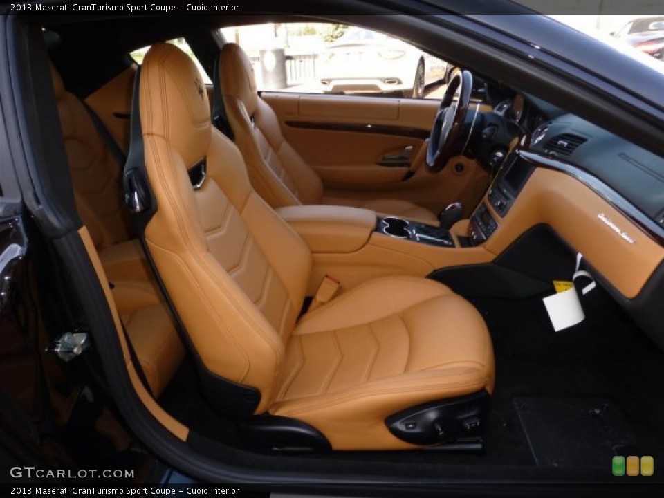 Cuoio Interior Front Seat for the 2013 Maserati GranTurismo Sport Coupe #73718330