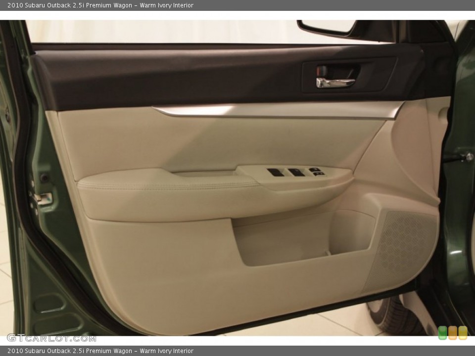 Warm Ivory Interior Door Panel for the 2010 Subaru Outback 2.5i Premium Wagon #73719020