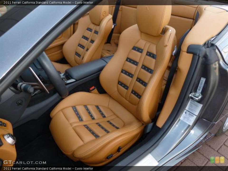 Cuoio Interior Front Seat for the 2011 Ferrari California  #73719263