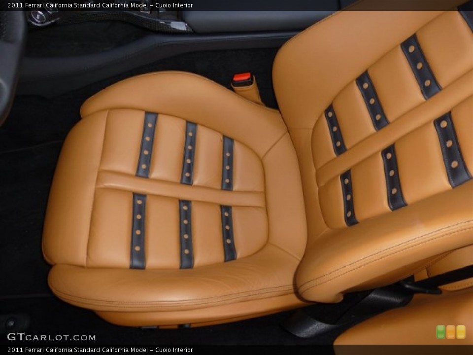 Cuoio Interior Front Seat for the 2011 Ferrari California  #73719277