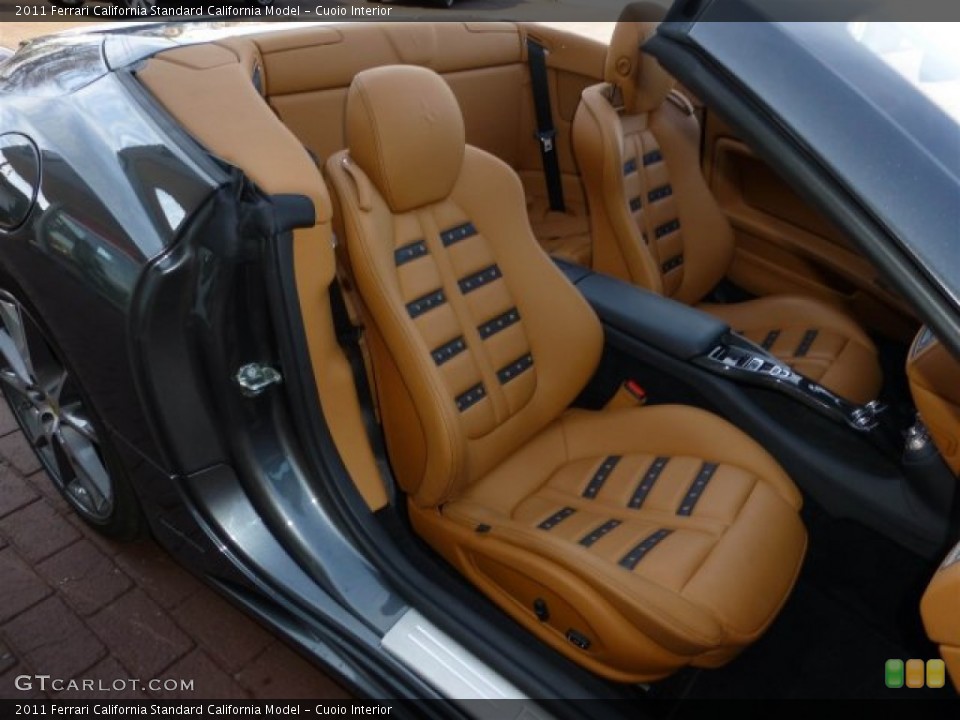 Cuoio Interior Front Seat for the 2011 Ferrari California  #73719422