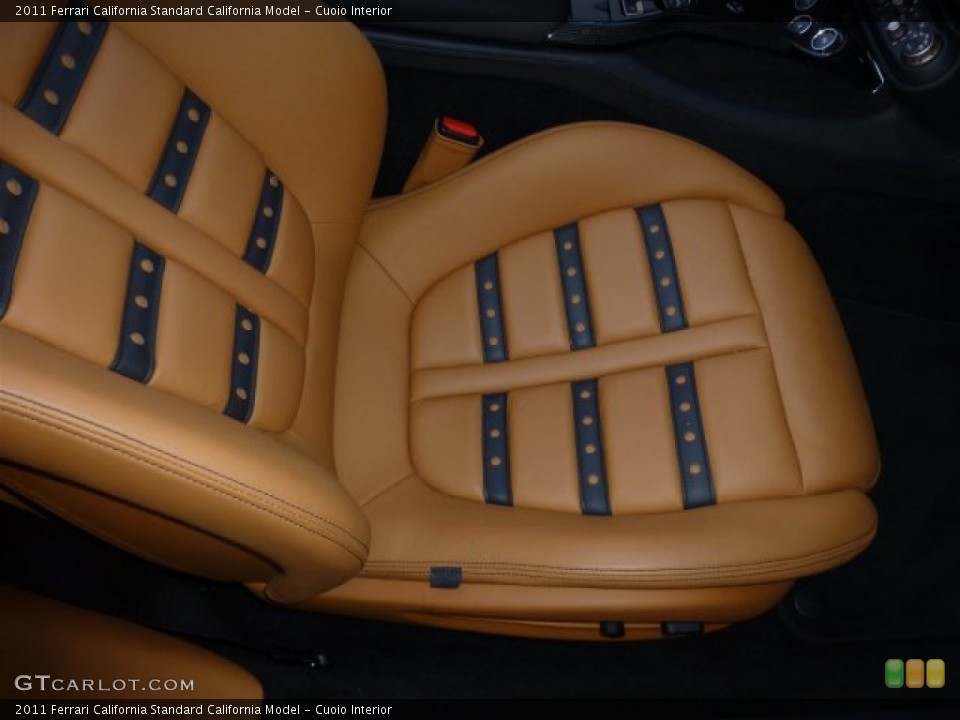 Cuoio Interior Front Seat for the 2011 Ferrari California  #73719446