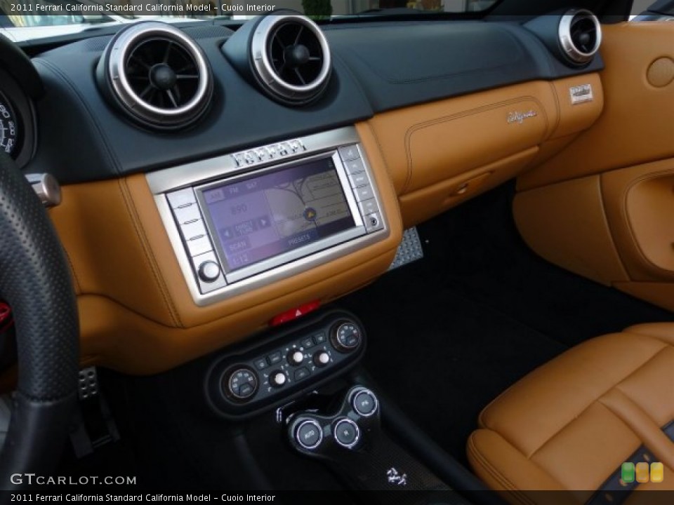 Cuoio Interior Controls for the 2011 Ferrari California  #73719467