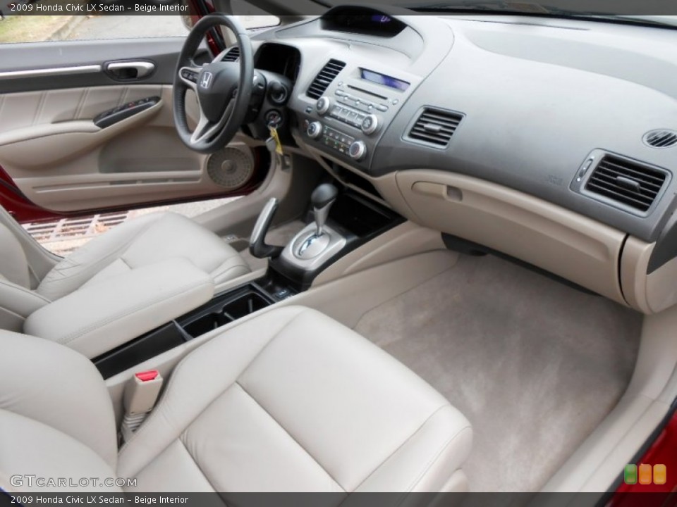 Beige Interior Photo for the 2009 Honda Civic LX Sedan #73719830