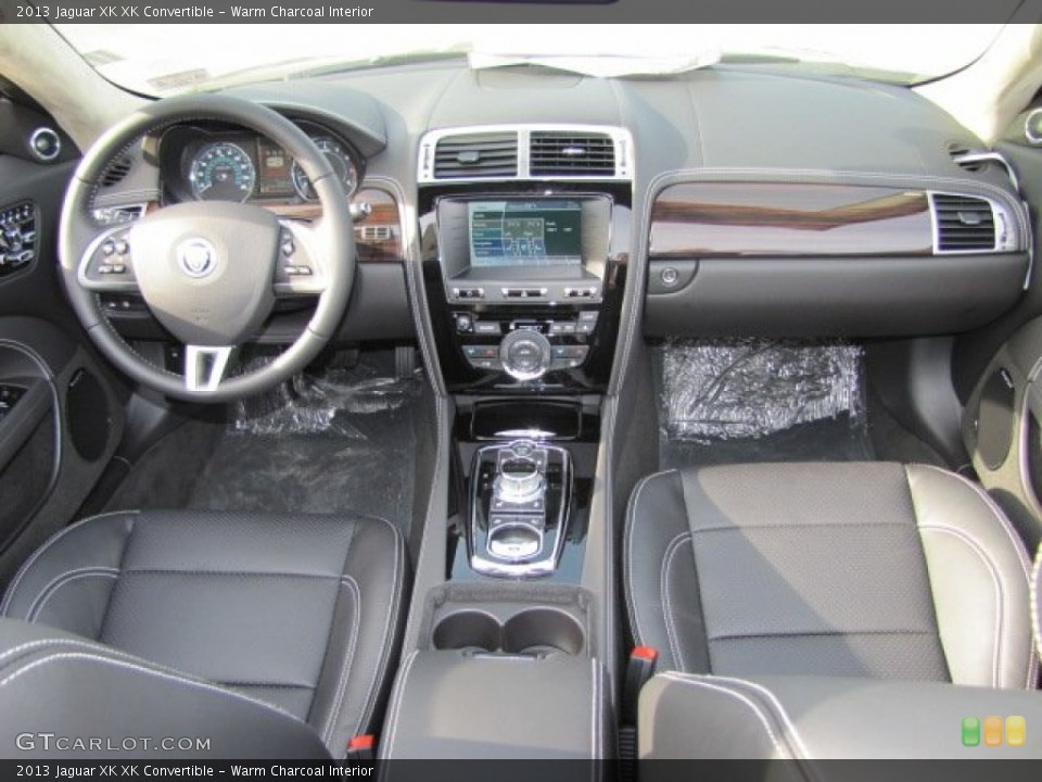 Warm Charcoal Interior Dashboard for the 2013 Jaguar XK XK Convertible #73725109