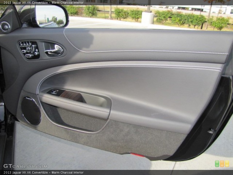 Warm Charcoal Interior Door Panel for the 2013 Jaguar XK XK Convertible #73725248