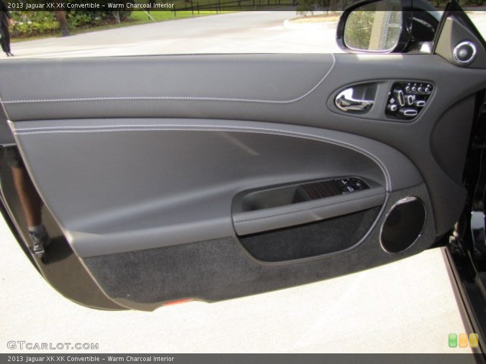 Warm Charcoal Interior Door Panel for the 2013 Jaguar XK XK Convertible #73725263