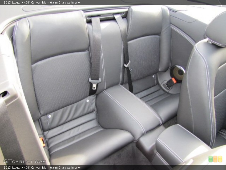 Warm Charcoal Interior Rear Seat for the 2013 Jaguar XK XK Convertible #73725279