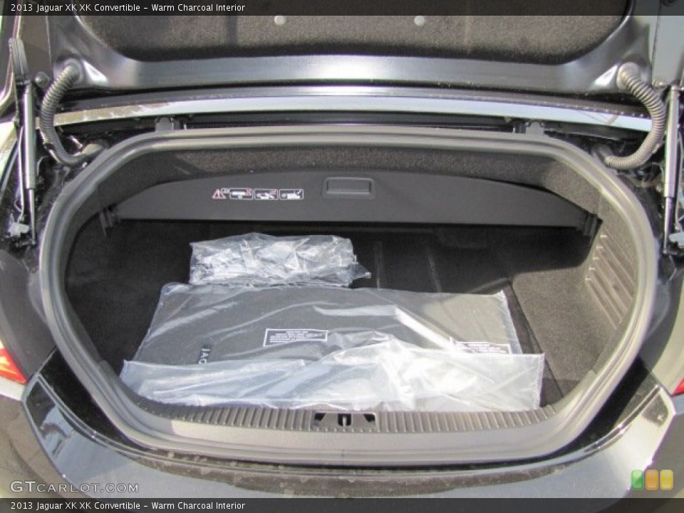 Warm Charcoal Interior Trunk for the 2013 Jaguar XK XK Convertible #73725298