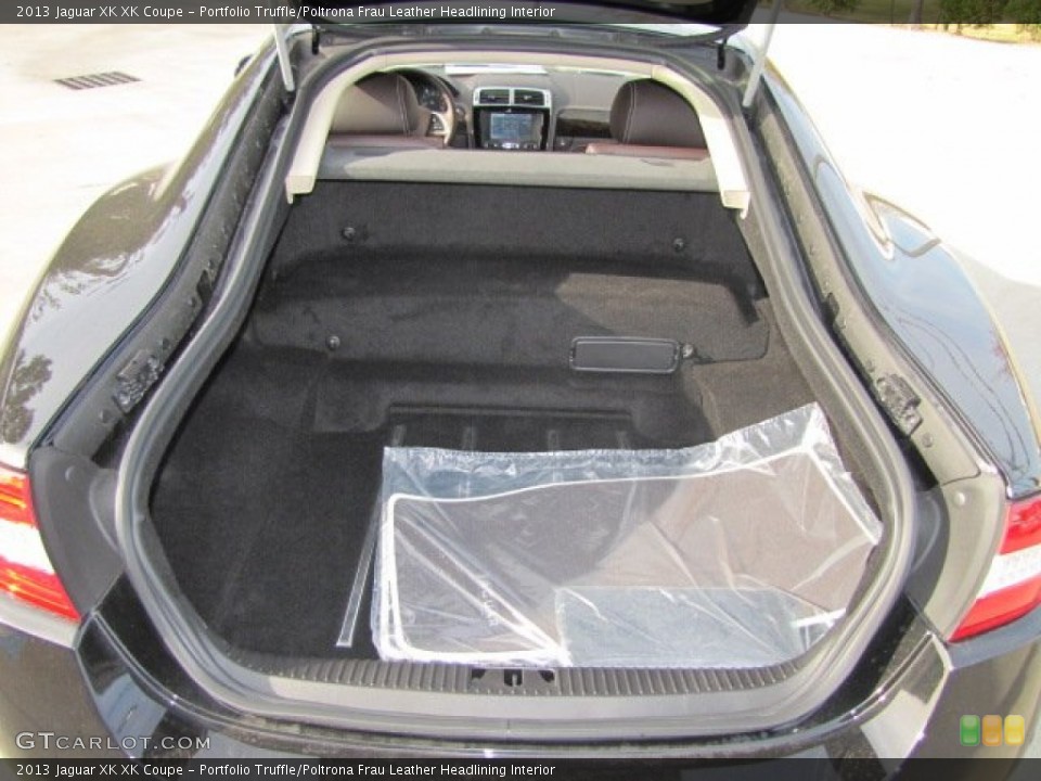 Portfolio Truffle/Poltrona Frau Leather Headlining Interior Trunk for the 2013 Jaguar XK XK Coupe #73725629