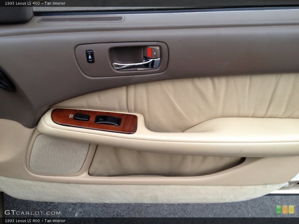 Tan Interior Door Panel for the 1993 Lexus LS 400 #73725675