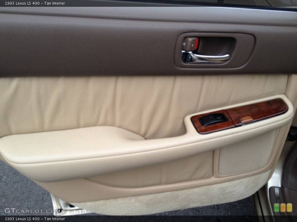 Tan Interior Door Panel for the 1993 Lexus LS 400 #73725821