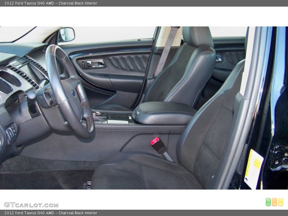 Charcoal Black Interior Photo for the 2012 Ford Taurus SHO AWD #73727600