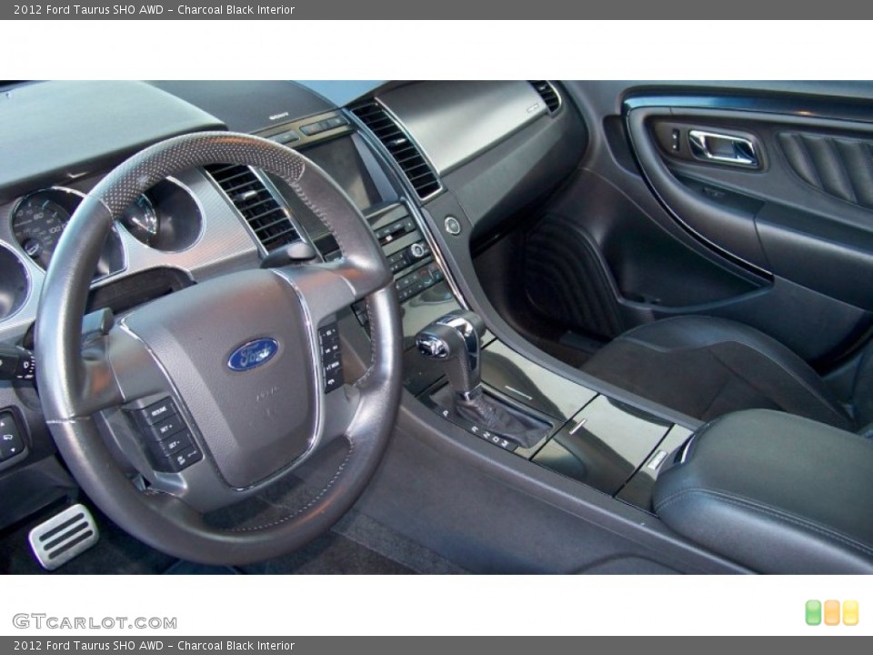 Charcoal Black Interior Photo for the 2012 Ford Taurus SHO AWD #73727617