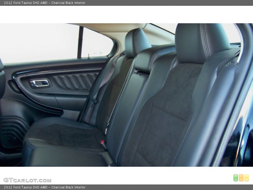 Charcoal Black Interior Rear Seat for the 2012 Ford Taurus SHO AWD #73727651