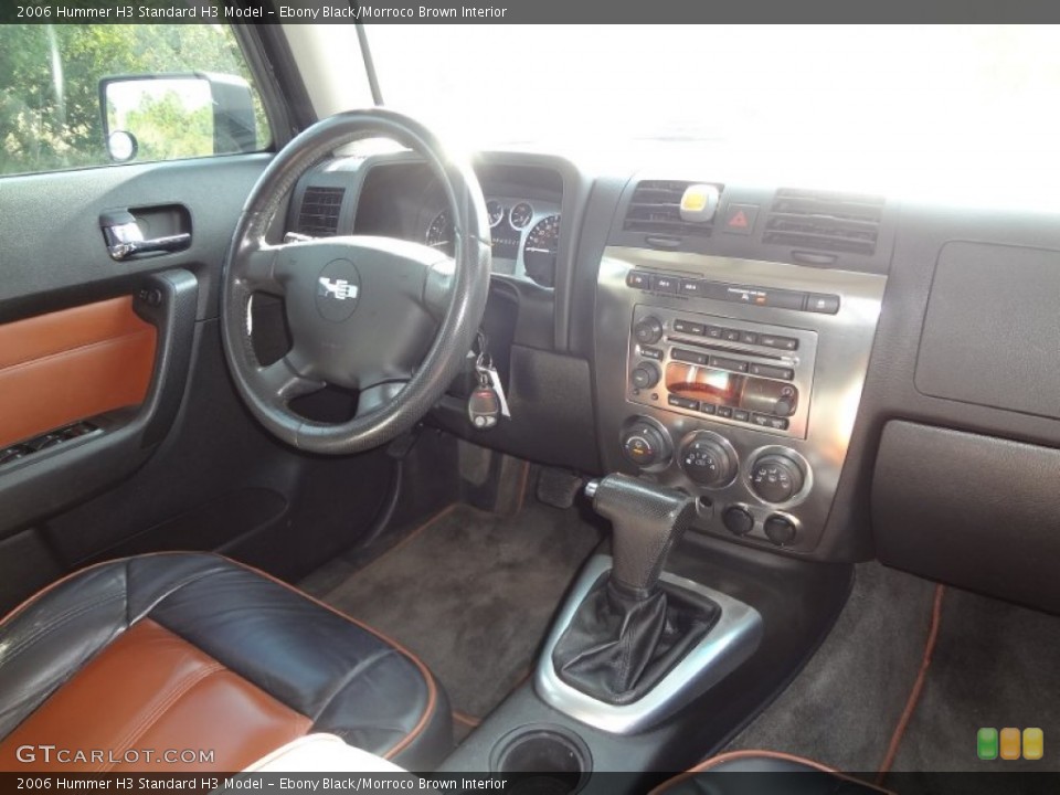 Ebony Black/Morroco Brown Interior Dashboard for the 2006 Hummer H3  #73727687