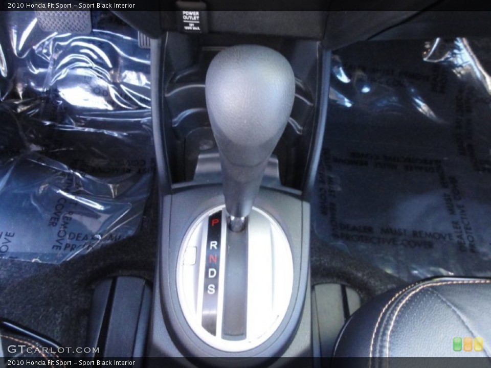Sport Black Interior Transmission for the 2010 Honda Fit Sport #73729667