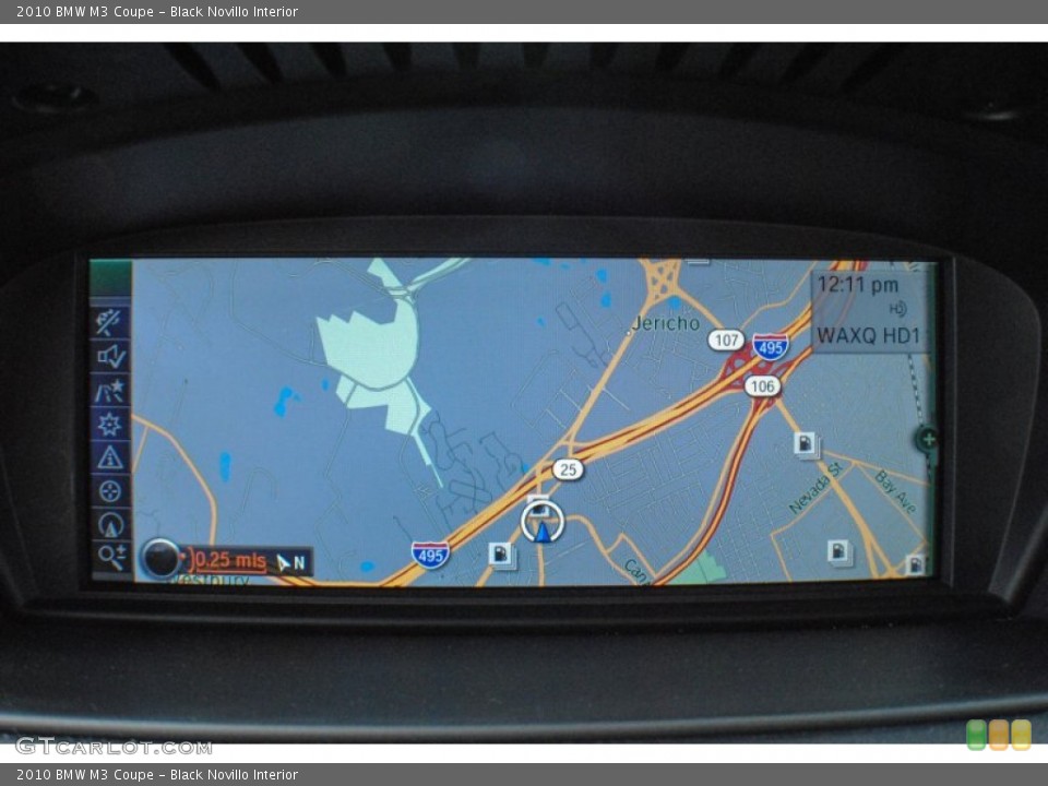 Black Novillo Interior Navigation for the 2010 BMW M3 Coupe #73731133