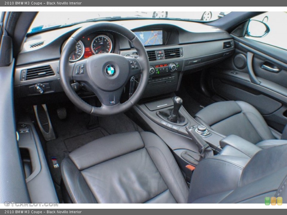 Black Novillo 2010 BMW M3 Interiors