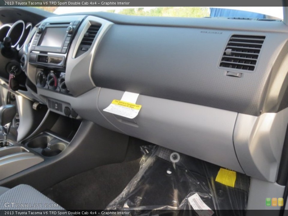 Graphite Interior Dashboard for the 2013 Toyota Tacoma V6 TRD Sport Double Cab 4x4 #73732184