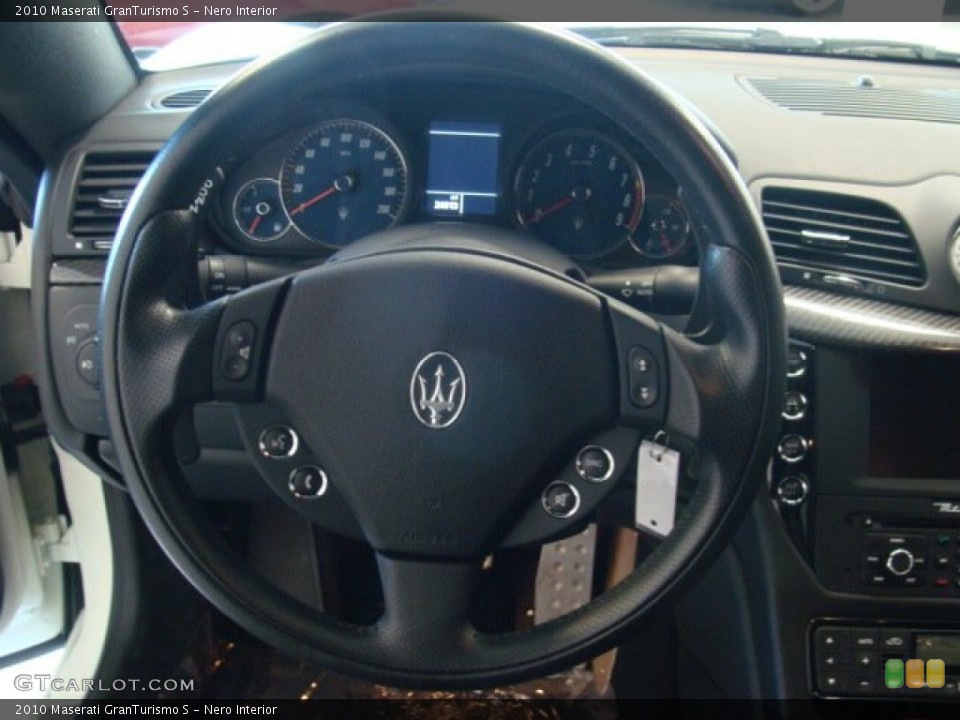 Nero Interior Steering Wheel for the 2010 Maserati GranTurismo S #73732497