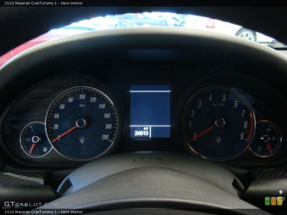 Nero Interior Gauges for the 2010 Maserati GranTurismo S #73732527