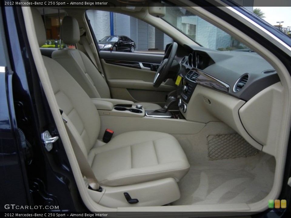 Almond Beige Interior Photo for the 2012 Mercedes-Benz C 250 Sport #73733691