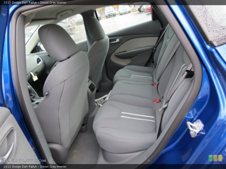 Diesel Gray Interior Rear Seat for the 2013 Dodge Dart Rallye #73733950