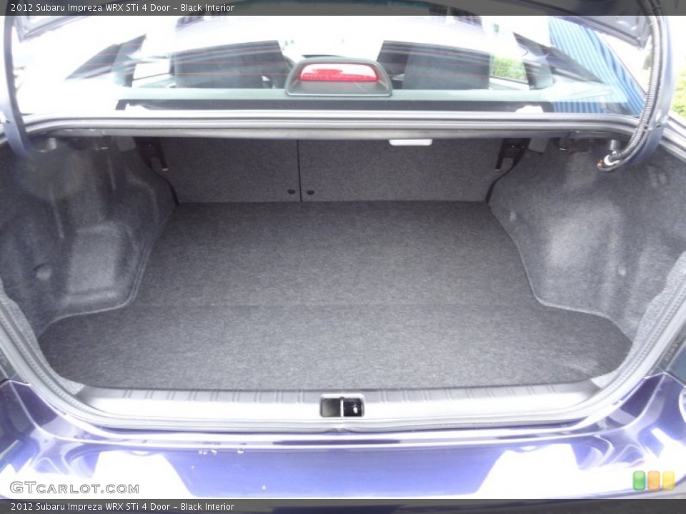 Black Interior Trunk for the 2012 Subaru Impreza WRX STi 4 Door #73734076