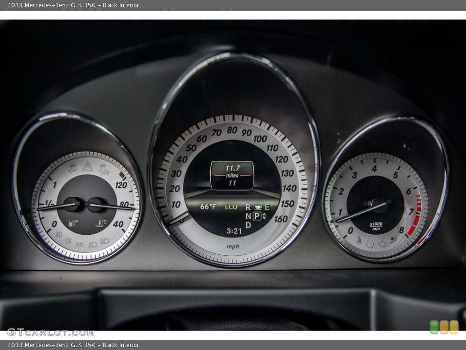 Black Interior Gauges for the 2013 Mercedes-Benz GLK 350 #73739671