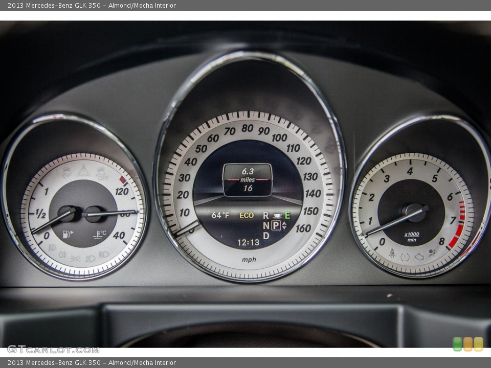 Almond/Mocha Interior Gauges for the 2013 Mercedes-Benz GLK 350 #73740416