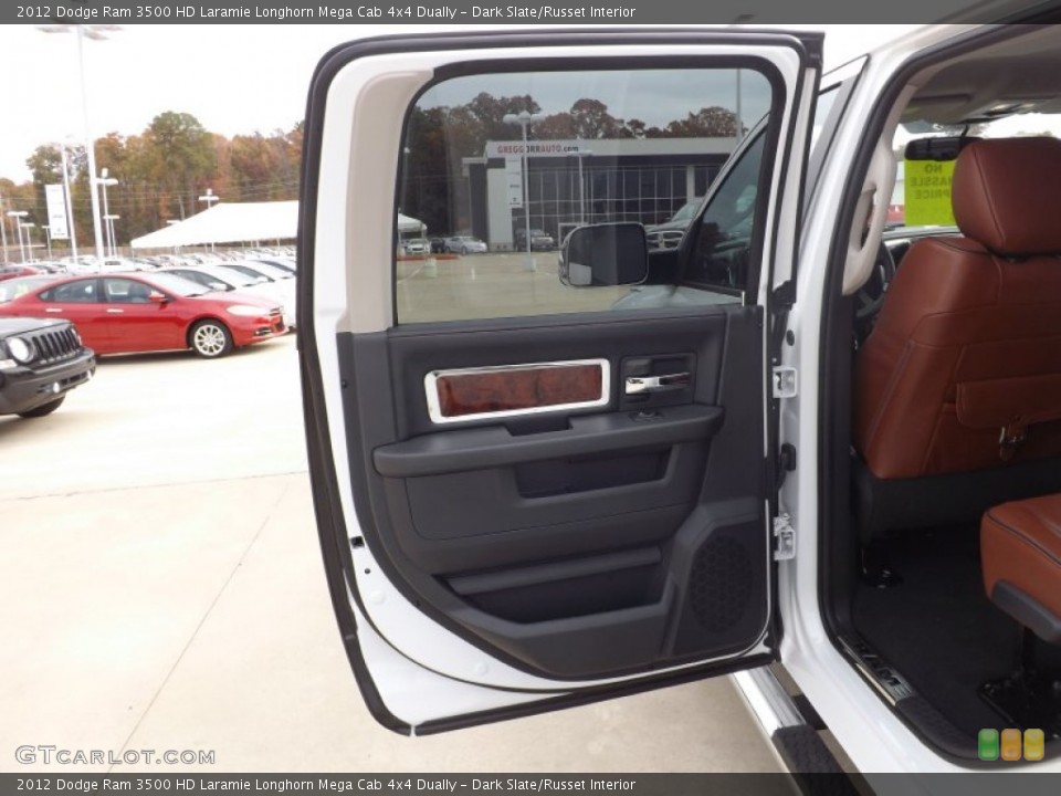 Dark Slate/Russet Interior Door Panel for the 2012 Dodge Ram 3500 HD Laramie Longhorn Mega Cab 4x4 Dually #73741883