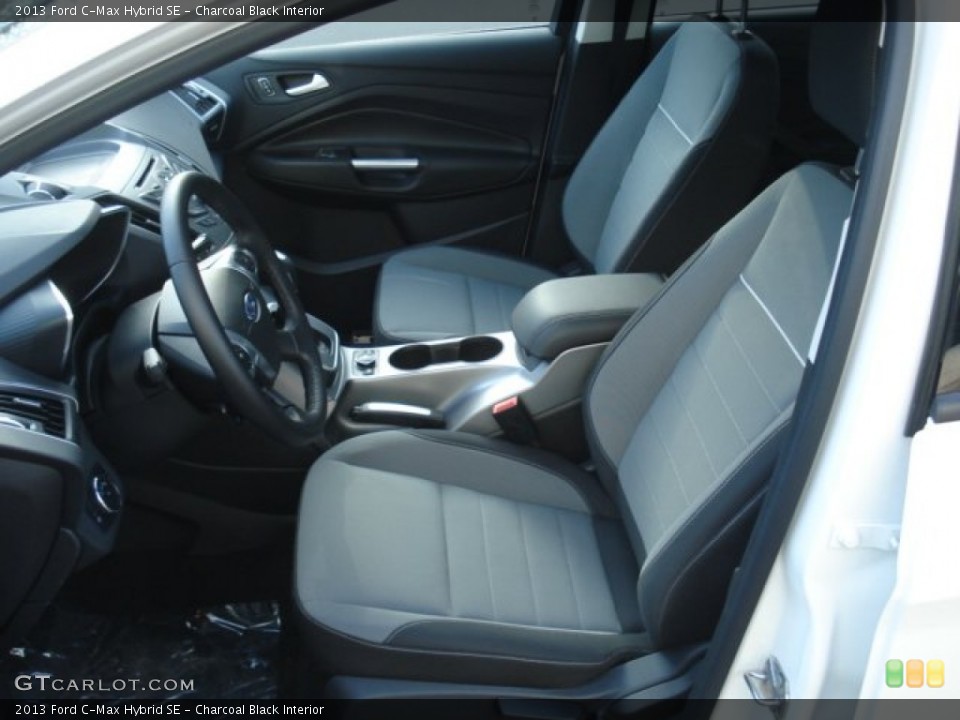 Charcoal Black Interior Front Seat for the 2013 Ford C-Max Hybrid SE #73744592