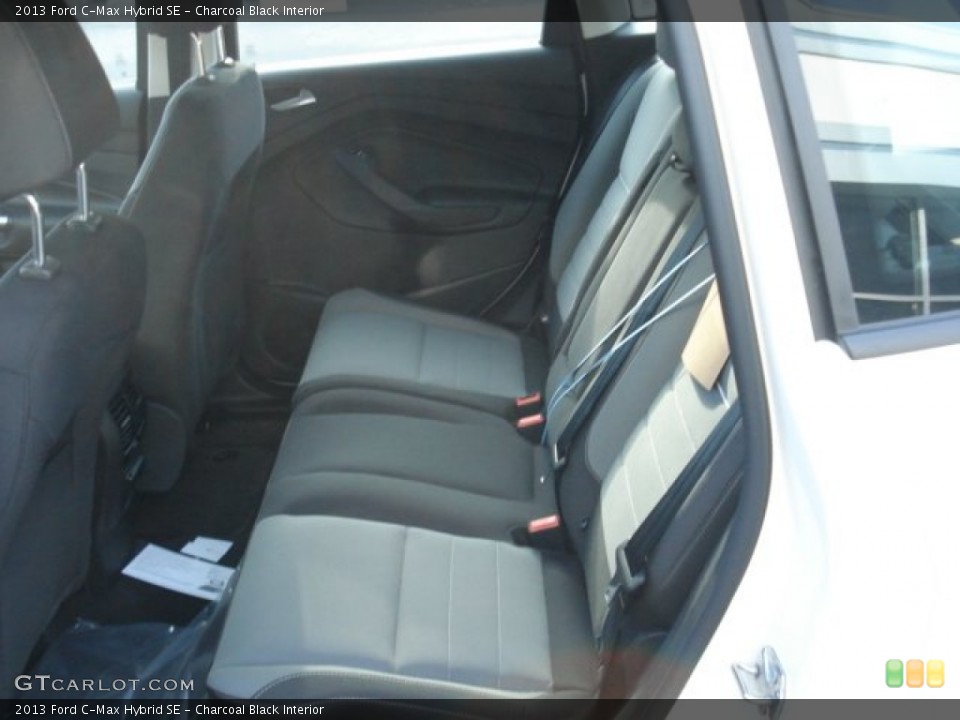 Charcoal Black Interior Rear Seat for the 2013 Ford C-Max Hybrid SE #73744610