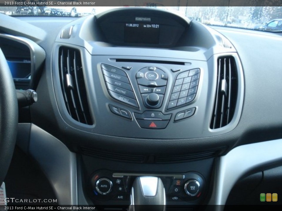 Charcoal Black Interior Controls for the 2013 Ford C-Max Hybrid SE #73744625