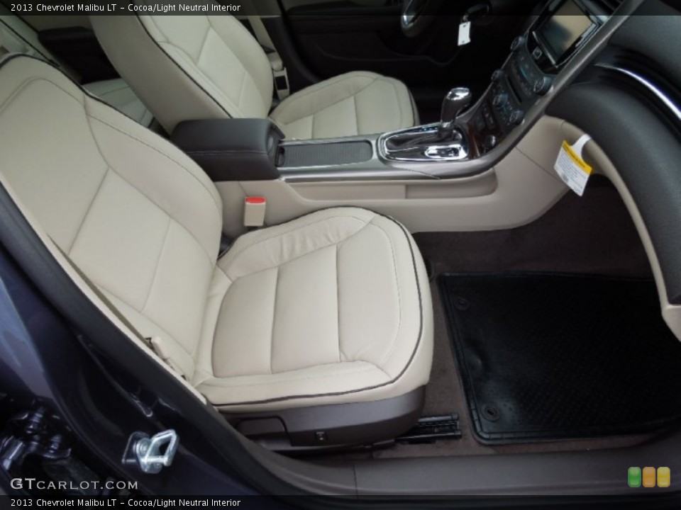 Cocoa/Light Neutral Interior Front Seat for the 2013 Chevrolet Malibu LT #73745486