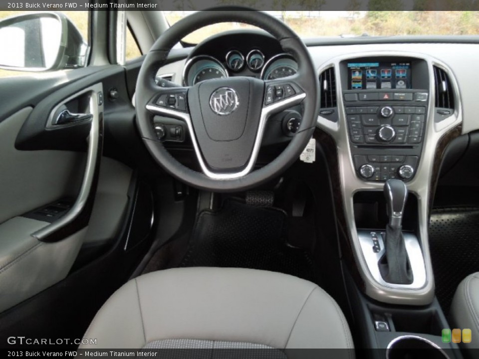 Medium Titanium Interior Dashboard for the 2013 Buick Verano FWD #73746854