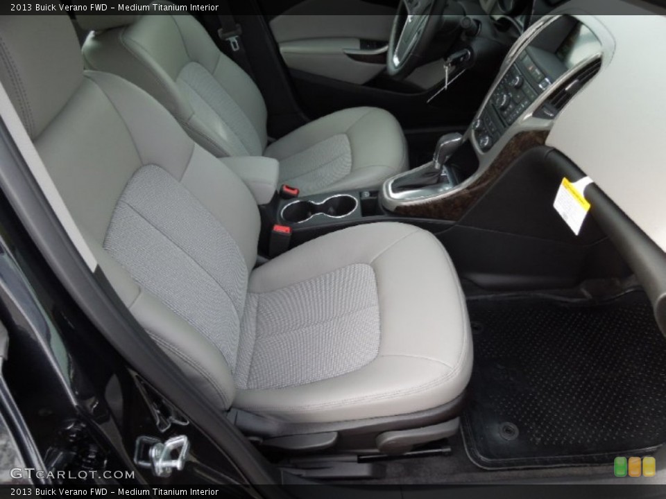 Medium Titanium Interior Front Seat For The 2013 Buick