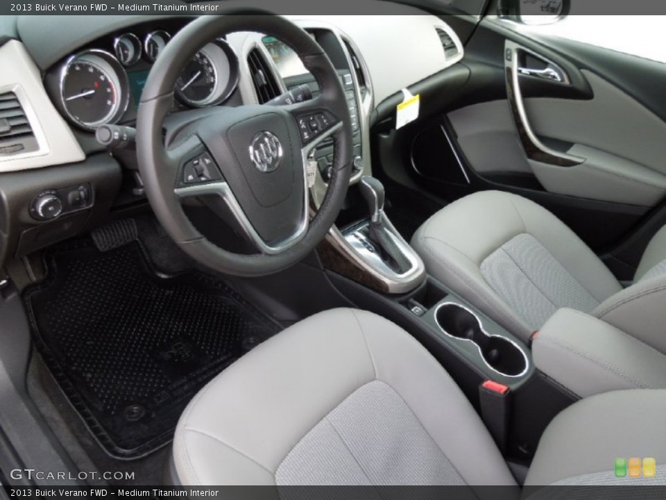 Medium Titanium Interior Prime Interior For The 2013 Buick